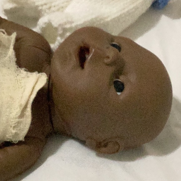 Vintage doll 13 inches with hand made clothes. - Picture 3 of 6